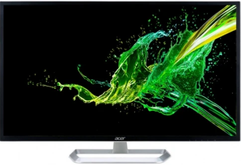 Монитор/ ACER EB321HQAbi 31,5'', Black with silver footstand, plastic back cover, 16:9, IPS, 1920x1080, 4ms, 300cd, 60Hz, 1xVGA + 1xHDMI(1.4) фото 1
