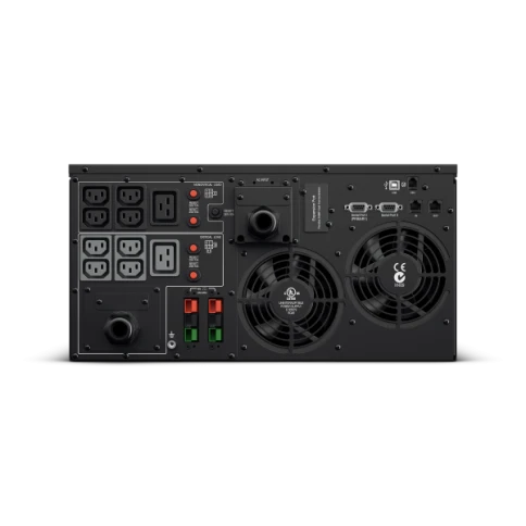 ИБП CyberPower PR6000ELCDRTXL5U, Rackmount, Line-Interactive, 6000VA/4500W, 8 IEC-320 С13, 2 IEC C19 розеток, 1 Hardwire 3-wire USB&Serial, RJ11/RJ45, SNMPslot, LCD дисплей, Black, 0.9х0.5х0.5м., 120кг./ UPS Line-Interactive CyberPower PR6000ELCDRTXL5 фото 5