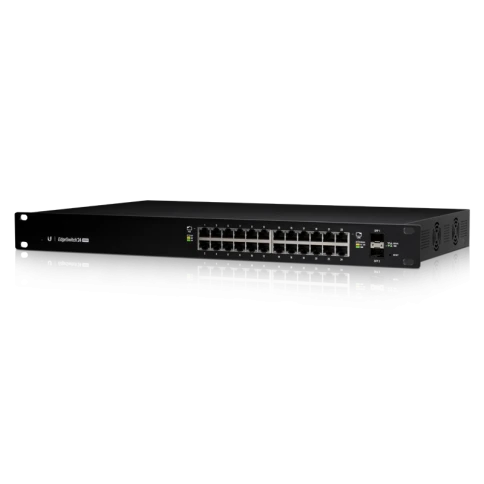 Коммутатор/ EdgeSwitch 24 PoE (250W) фото 1