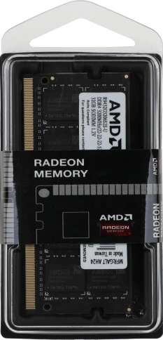 Оперативная память DDR4 32Gb 3200MHz AMD R9432G3206S2S-U R9 RTL PC4-25600 CL22 SO-DIMM 260-pin 1.2В Ret [R9432G3206S2S-U] фото 3