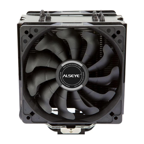 Вентилятор ALSEYE S120D-B Universal, TDP 135W, 2x120FAN, 4 heat pipe, PWM, RTL{20} (874258) фото 2