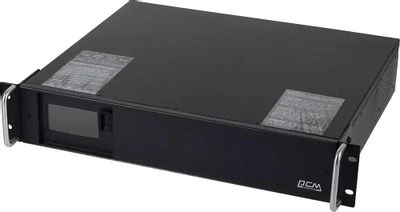 Источник бесперебойного питания Powercom King Pro RM KIN-1200AP LCD 720Вт 1200ВА черный фото 1