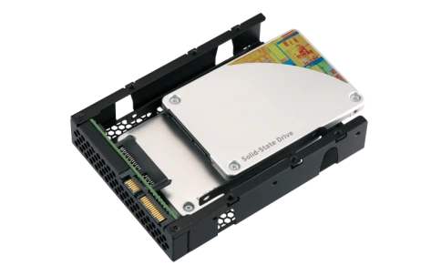 Адаптер/ QNAP QDA-A2AR HDD/SSD drives adapter  2 x SATA 2.5" HDD/SSD -> 1 x  SATA 3.5 " TRAY , Transfer rate 6 Gb/s. Supports RAID 0, 1, JBOD. w/o HDD фото 6