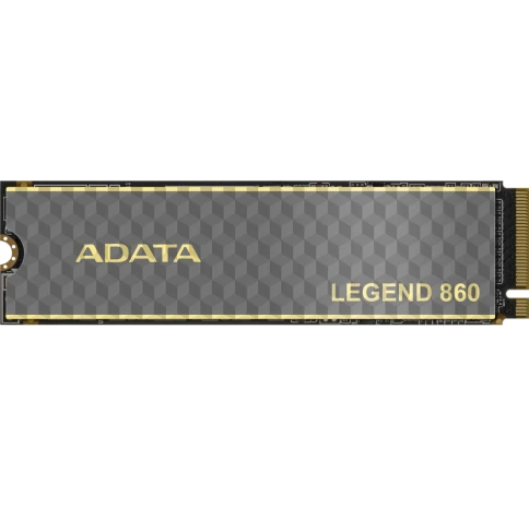 Твердотельный накопитель/ ADATA SSD LEGEND 860, 2000GB, M.2(22x80mm), NVMe 1.4, PCIe Gen 4x4, 3D NAND, R/W 6000/5000MB/s, IOPs н.д./н.д., TBW 640, DWPD 0.2 (5 лет) фото 1