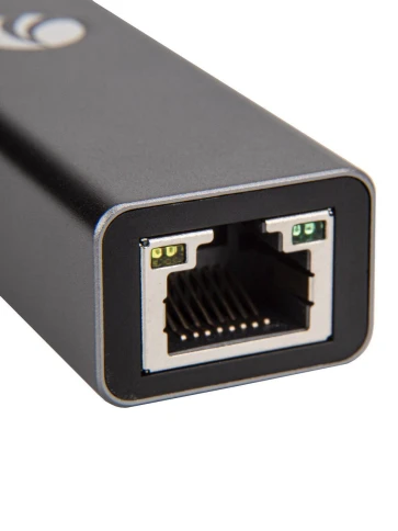 Кабель-переходник/ Кабель-переходник USB 3.0 (Am) --> LAN RJ-45 Ethernet 1000 Mbps, Aluminum Shell, VCOM <DU312M> фото 2