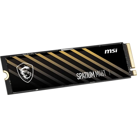 MSI SSD SPATIUM M461, 1000GB, M.2(22x80mm), NVMe, PCIe 4.0 x4, 3D TLC, R/W 5000/3200, IOPs 630 000/750 000, TBW 250, DWPD 0.14 (5 лет) фото 4