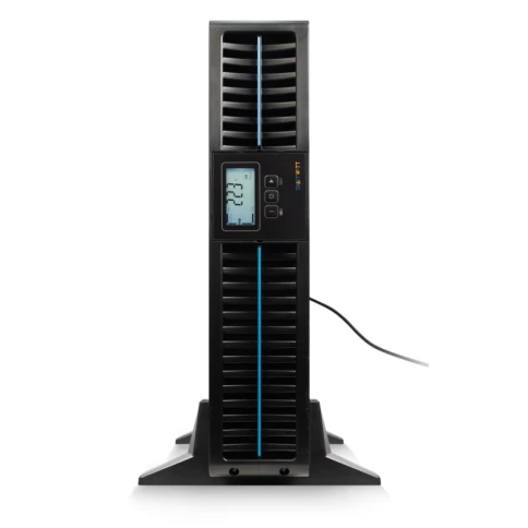 ИБП UPS DATA PRO 3kVA Онлайн, мощность 3000/2700 ВА/Вт, стоечный/напольный, LCD дисплей, Shuko CEE7/4 - 2 шт. фото 1