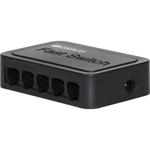Коммутатор/ Unmanaged Switch 5x100Base-TX, plastic case фото 3