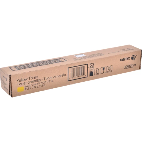 ТОНЕР-КАРТРИДЖ ЖЕЛТЫЙ WC7545, 15K/ WC 7525/7530/7535/7545/7556 Yellow Toner Cartridge фото 2