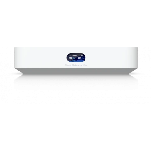 Маршрутизатор/ Compact 2.5G Cloud Gateway with 30+ UniFi device / 300+ client support, 2.3 Gbps IPS routing, and selectable NVR storage фото 4