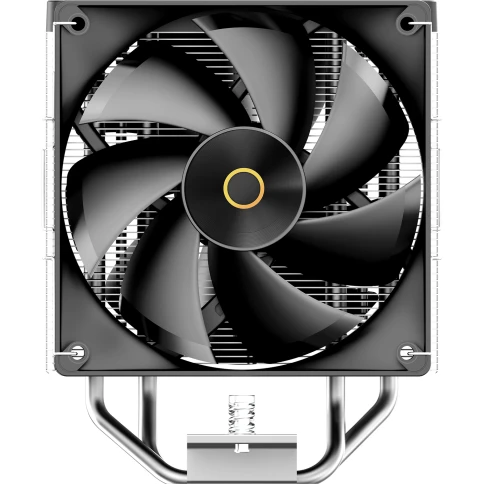 Кулер для процессора/ CPU Cooler Ocypus Delta A40 Elite BK Dual FAN (220W, 4-pin PWM, 156.7mm, Al/Cu, 4x6mm, 2x120mm, 73CFM, 29dBA, 2000RPM, S: 1851/1700/1200/115X, AM5/AM4, black) фото 3
