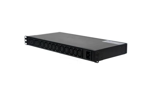 БРП Uniprom, управляемый, 1U, 240В, 1Ф, 16A, 10xC13 2xC19, 2м кабель, IEC320 C20 фото 4
