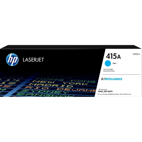 Тонер-картридж/ HP 415A Cyan LaserJet Toner Cartridge фото 1