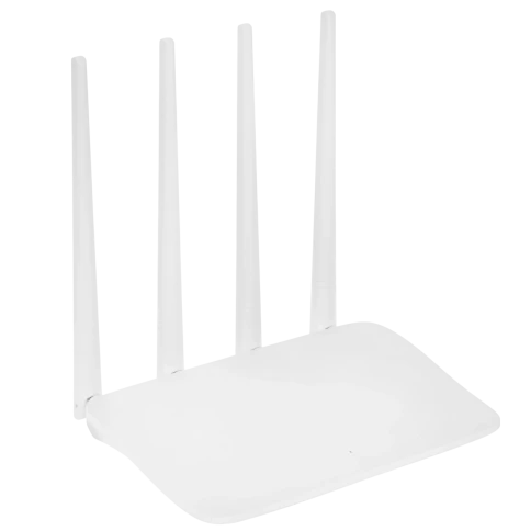 Маршрутизатор/ Tenda F6 Wi-Fi роутер N300, до 300 Мбит/с на 2,4 ГГц, LAN 3x100 Мбит/с, WAN 1x100 Мбит/с, 4x5dBi антенны, белый корпус фото 1