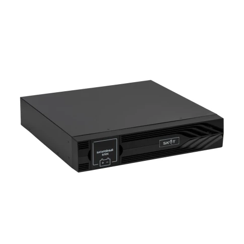 8783 SKAT BC 24/18S3 RACK P3 доп. блок батарейный к SKAT-UPS 1000-RACK,  2U, 24В, 18Ач, 4 АКБ х 9 Ач, ЗУ, для ИБП со встр. АКБ, ШхГхВ 440х430х88, масса 19.4 кг фото 2