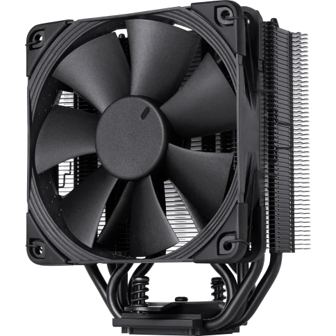 Кулер для процессора/ CPU Cooler Noctua NH-U12S chromax.black (129W, 4-pin PWM, 158mm, Al/Cu, 5x6mm, 1x120x120x25mm, 54.97CFM, 22.4dBA, 1500RPM, S: 1851/1700/1200/115X, AM5/AM4, Black) фото 1