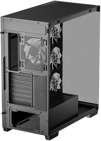 Корпус Deepcool CG580 4F черный без БП ATX 6x120mm 3x140mm 2xUSB3.0 audio bott PSU фото 13