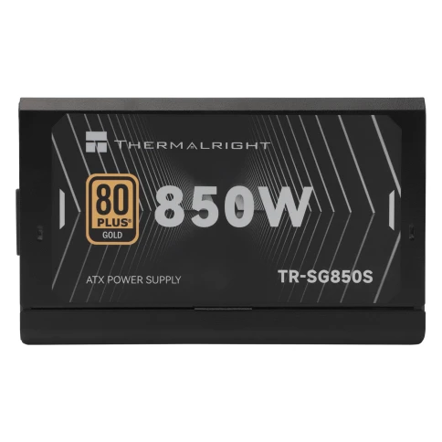 Блок питания 850W/ Power Supply Thermalright, 850W 80+ Gold (ATX, 3.1, PCIe 5.1, Non-modular, 1x24(20+4)pin, 1xCPU 8(4+4)pin, 2xPCIe*2 8(6+2)pin, 5xSATA3, 1x12+4pin (12VHPWR PCIe 5.1 12+4pin 600mm), 3xMOLEX4pin, Active, 120x120mm, 150x140x86mm, APFC, blac фото 3