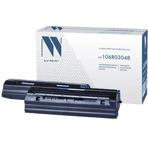 -/ Тонер-картридж NVP NV-106R03048 для Xerox Phaser 3020/WorkCentre 3025 (3000k) фото 1