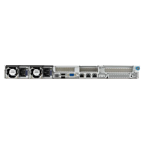 Серверная платформа/ ASUS RS501A-E12-RS4, 1U, 1x  SP5 (LGA 6096) 400W, 24x DIMM DDR5 6400/4800, 4x 3.5'' SATA/SAS, 2x M.2 SATA/NVME x4 22110, 3x PCIe x16+ 1x OCP3.0 x16, 1x 2-port 1GbE Intel I350 LAN, up to 2 single-slot GPU cards, 1+1 1600W фото 6