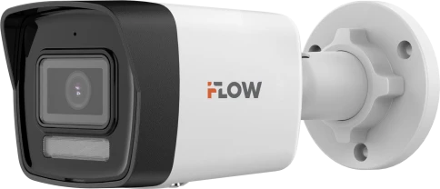4Мп уличная цилиндрическая IP-камера iFlow с гибридной Smart-подсветкой F-IC-1142CM(2.8mm) фото 1