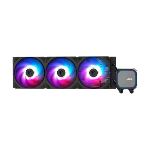 Жидкостная система охлаждения MSI MAG CORELIQUID A13 360 3 x ARGB Fan, ARGB Block фото 2