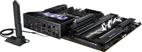 Материнская плата ASUS ROG CROSSHAIR X870E HERO SocketAM5 AMD X870 4xDDR5 ATX AC`97 8ch(7.1) 5Gigabit + 2.5Gigabit Ethernet RAID+HDMI [ROG CROSSHAIR X870E HERO] фото 3