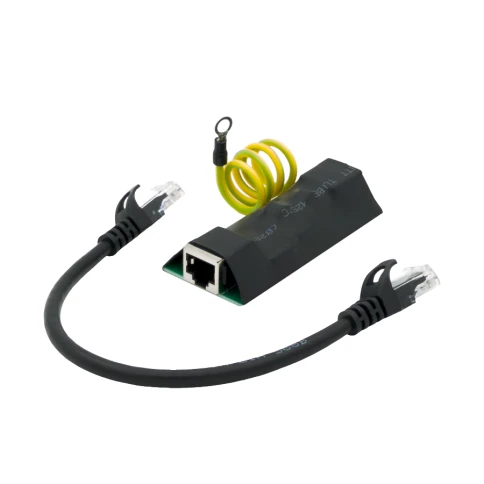 Бескорпусное устройство грозозащиты линий Ethernet + PoE на 1 канал/ Бескорпусное устройство грозозащиты линий Ethernet + PoE на 1 канал (УЗИП). Класс II. Защищает PoE оборудование, подключенное к линиям Ethernet от наведенного напряжения высоких энергий. фото 5