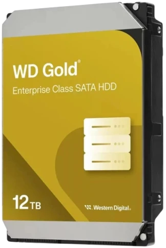 Жесткий диск/ HDD WD SATA3 12Tb Gold 7200 512mb 1 year warranty (replacement WD121KRYZ, MG07ACA12TE, HUH721212ALE604) фото 1