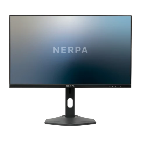 Монитор NERPA 24'' 1920x1080, IPS, 178/178, 5ms, 250cd/m2, 1000:1, 75Hz, DP/HDMI, no USB-A, LowBlueLight, extPWR, Black, 1y фото 1