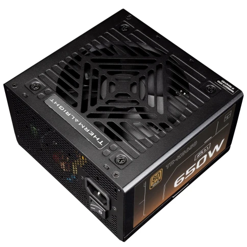 Блок питания 650W/ Power Supply Thermalright, 650W 80+ Gold (ATX, 3.1, Full modular, 1x24(20+4)pin, 2xCPU 8(4+4)pin, 2xPCIe*2 8(6+2)pin, 3xSATA3, 2xMOLEX4pin, Active, 120x120mm, 150x140x86mm, APFC, OVP, UVP, SCP, OCP, OTP, OPP, black) фото 3
