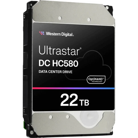 Жесткий диск/ HDD WD SATA Server 22Tb Ultrastar DC HC580 7200 6Gb/s 512MB 1 year warranty (replacement MG10AFA22TE, MG10ACA20TE, WUH722020CLE604, WUH722020BLE604, WUH722020BLE6L4) фото 3