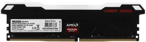Оперативная память DDR4 32Gb 3200MHz AMD R9432G3206U2S-U R9 RTL PC4-25600 CL16 DIMM 288-pin 1.2В Ret [R9432G3206U2S-U] фото 1