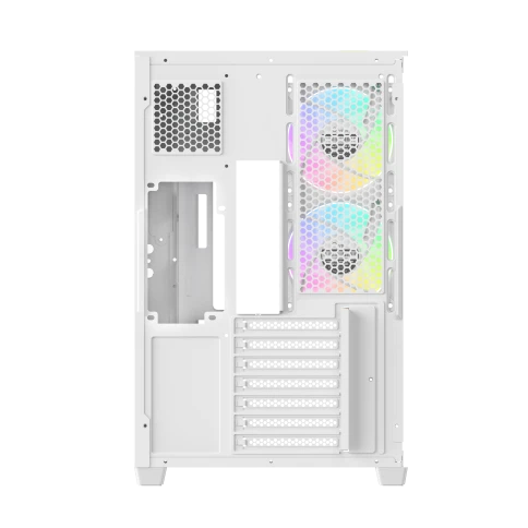 Корпус ПК без блока питания/ Case Ocypus Delta C74 WH ARGB, Midi-Tower, TG, 2x120mm ARGB, 2xUSB-A 3.0 + 1xUSB-C 3.1, ATX, mATX, mITX White фото 4