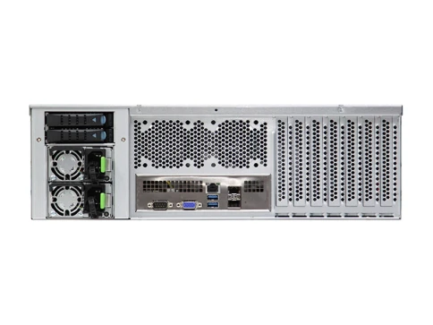 Серверный корпус/ RSC-3ET, 3U 16x 3.5" hot-swap bays, tool-less 3.5" and 2.5" HDD tray, 800W CRPS redundant power supply, 4x 2.5" internal SSD top plate, 2x 2.5" hot-swap OS, rail, 3U16 SAS 12G expander controller on backplane (35 фото 3