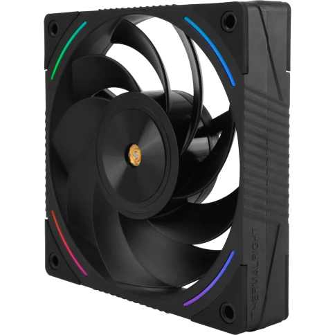 Кулер для корпуса/ Case Cooler Thermalright TL-K12R Reverse (120x120x25mm, 4-pin PWM, ARGB, 69CFM, 27dBA, 2150RPM, Black) фото 4