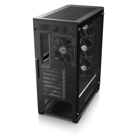 Корпус без блока питания/ Case Raijintek ARCADIA 41-MS4, Midi-Tower, TG, 1x120mm + 3x120mm ARGB, 2xUSB-A 3.0 + 1xUSB-C, ATX, mATX, mITX Black фото 3