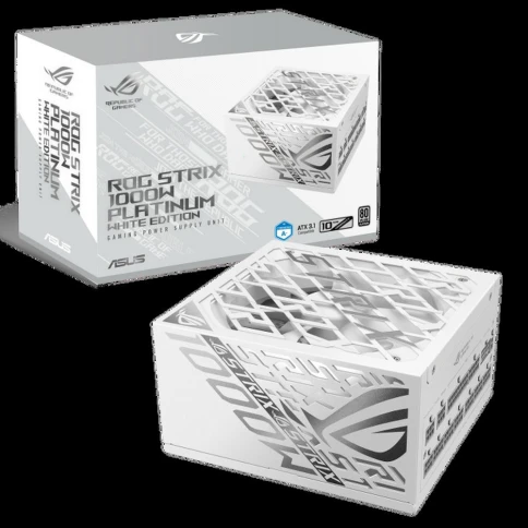 Блок питания ПК ASUS ROG-STRIX-1000P-GAMING-WHITE фото 1
