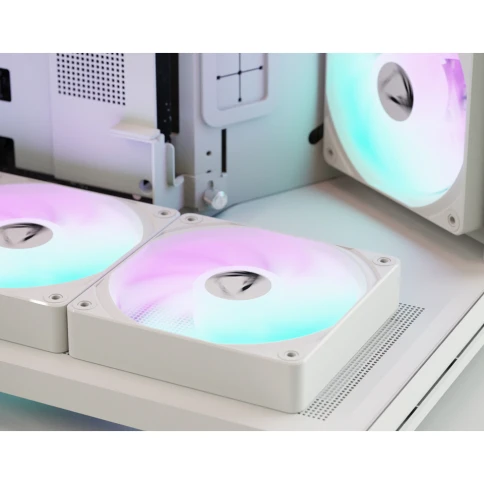 Вентилятор для корпуса Formula PA120R Reverse ARGB 120х120x25 белый 4-pin (PA120R WHITE) Ret фото 8