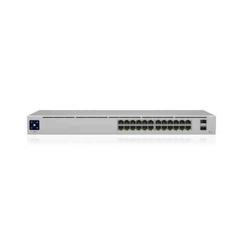 Коммутатор/ 24-port, Layer 2 switch with a silent, fanless cooling system фото 3