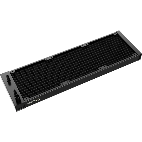 Система жидкостного охлаждения/ Water Cooling System Ocypus Iota L36 BK (300W, 360mm, Black, ARGB Pump, Fans: 3x120mm, 77CFM, 2000RPM/ Pump height 65mm, 27dBA, 3100RPM, Rad thickness 27mm/ S: 1851, 1700, 1200, 115X, AM5, AM4) фото 4