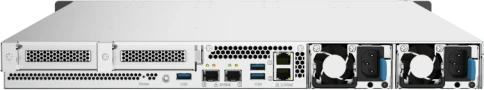 Сетевое хранилище без дисков/ ENTERPRISE QNAP TS-h1090FU-7232P-64G QTS hero NAS, AMD EPYC 7232P/7252 3.1-3.2 GHz, 64 GB DDR4 ECC (8 x 8 GB) up to 1.5 TB (12 x 128 GB), 10x2.5-inch U.2 PCIe NVMe / SATA bays, 2x25 GbE SFP28, 2x2.5 GbE, 3xUSB 3.2 Gen 1, rack фото 5