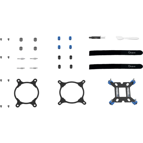 Система жидкостного охлаждения/ Water Cooling System Ocypus Delta L36 BK ARGB V2 (300W, 360mm, Black, ARGB, Fans: 3x120mm, 73CFM, 2000RPM/ Pump height 60mm, 27dBA, 2650RPM, Rad thickness 27mm/ S: 1851, 1700, 1200, 115X, AM5, AM4) фото 6