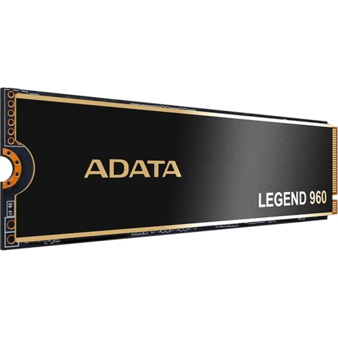 Твердотельный накопитель/ ADATA SSD LEGEND 960, 4000GB, M.2(22x80mm), NVMe 1.4, PCIe 4.0 x4, 3D NAND, R/W 7400/6800MB/s, IOPs 700 000/550 000, DRAM buffer 4000MB, TBW 3120, DWPD 0.43, with Heat Spreader (5 лет) фото 4