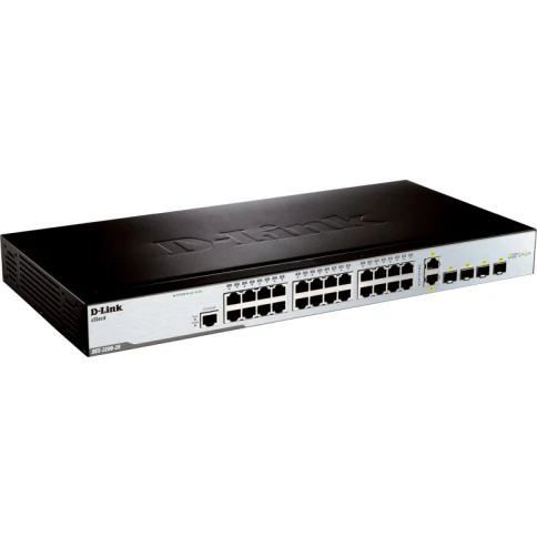 Сетевой коммутатор/ Managed L2 Switch 24x100Base-TX, 2x1000Base-X SFP, 2xCombo 1000Base-T/SFP, Surge 6KV, CLI, RJ45 Console, Dying Gasp фото 2
