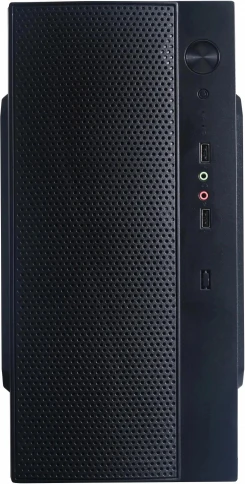 Корпус Accord ENTRY ACC-242B черный mATX 1x80mm 2xUSB2.0 audio [ACC-242B] фото 2