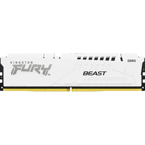 Память оперативная/ Kingston 32GB 5600MT/s DDR5 CL36 DIMM FURY Beast White EXPO фото 1