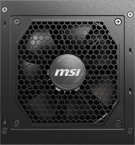 Блок питания ПК/ Power Supply MSI MAG A750GL PCIE5, 750W 80+ Gold (ATX, 3.1, PCIe 5.1, Full modular, 1x24(20+4)pin, 2xCPU 8(4+4)pin, 3xPCIe*2 8(6+2)pin, 1x12VHPWR, 8xSATA3, 4xMOLEX4pin, Active, 120x120mm, 140x150x86mm, APFC, black) фото 3
