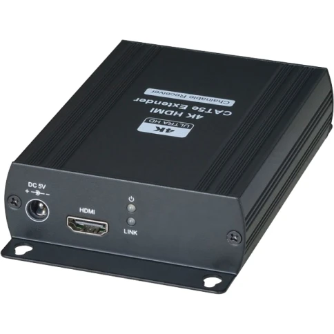 Комплект/ SC&T HE03LR-4K Дополнительный приемник (для комплекта HE03L-4K) HDMI сигнала по одному кабелю витой пары на расстояние до 120м(CAT5e), до 140м(CAT6). фото 2