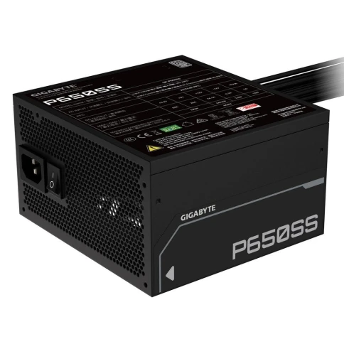 Блок питания ПК Gigabyte P650SS 650W, 80+, SILVER, НЕ модульный, ATX 3.0 фото 5